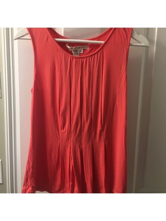 Tops - Coral Pleat Top‎